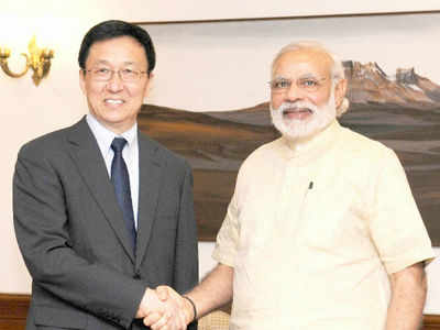 After dissidents, India hosts Chinese leader