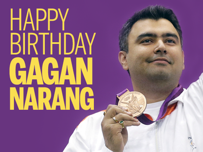 Infographic: Happy Birthday, Gagan Narang