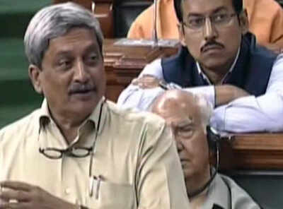 UPA tweaked tender for Agusta: Manohar Parrikar in Lok Sabha