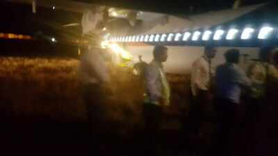 Jet Airways flight skids off tarmac at Indore, passengers safe