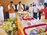 Mortal Remains Of Subrata Roy's Mother Consigned To Flames