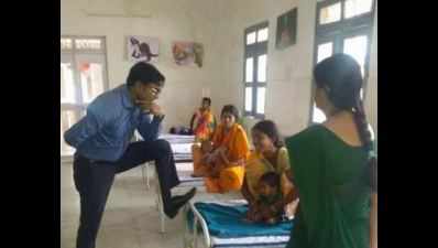 Chhattisgarh IAS officer puts foot on patient's bed, says sorry on Facebook