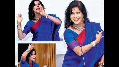 Shovana Narayan’s sari lessons