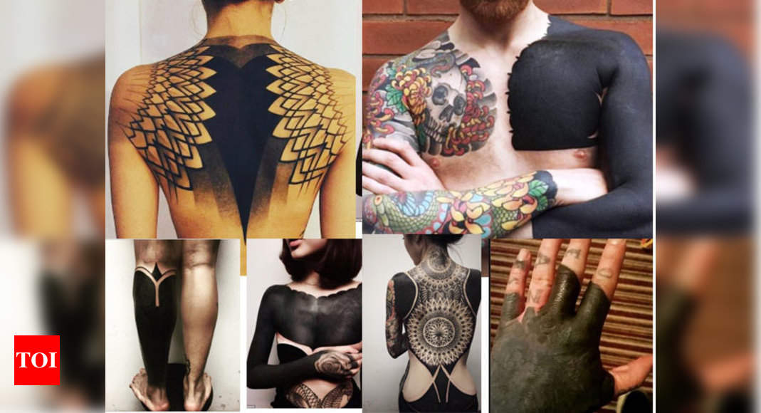 🔥 🔥 Blackout Tattoo Guide 🔥 🔥 [Ink Happened] | Blackout tattoo, Sleeve  tattoos for women, Black sleeve tattoo