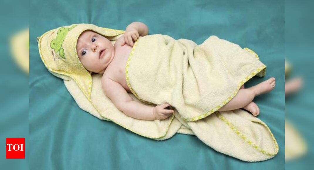 Swaddling with stomach or side sleeping is risky for babies Times of