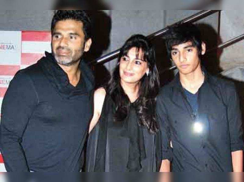 Sunil Shetty's son prepares for B-town debut | Hindi Movie News - Times ...