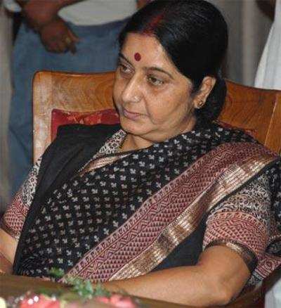 After three weeks, Sushma Swaraj discharged from AIIMS