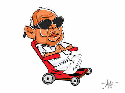 M Karunanidhi: The Grand Old Man of Tamil Nadu politics hunts for sixth term as Chief Minister - Times of India M Karunanidhi: The Grand Old Man of Tamil Nadu politics hunts for sixth term as Chief Minister - Times of India