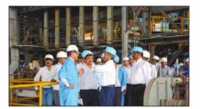 CORPORATE BUZZ: Chairman SAIL visits Bhilai Steel Plant