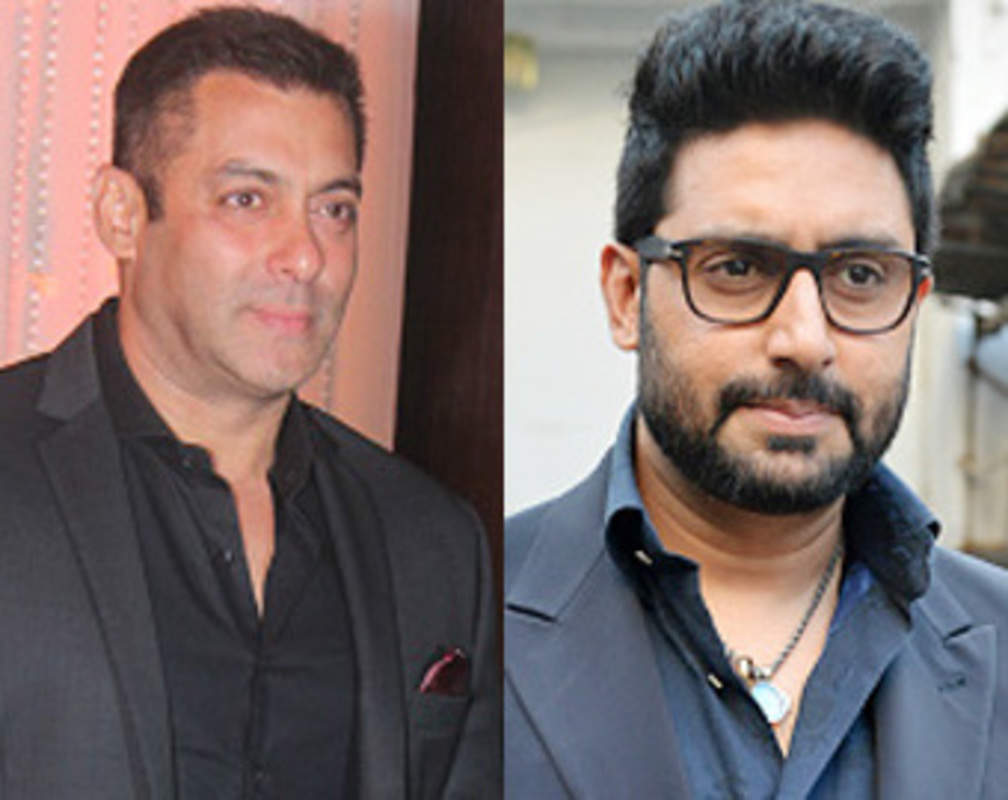 
Salman suggests Abhishek Bachchan’s name for a movie
