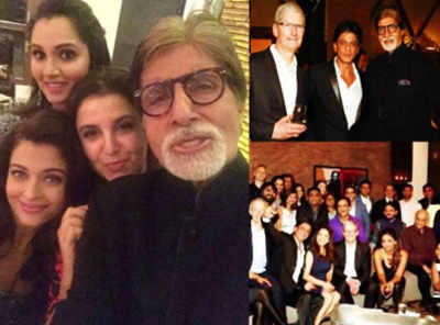 SRK hosts party for Apple CEO Tim Cook at Mannat