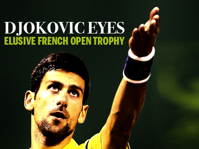 Infographic: Djokovic eyes elusive French Open Trophy