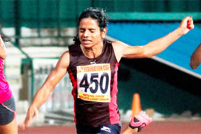 Dutee Chand bags 2nd gold, still in search of Rio Olympic berth