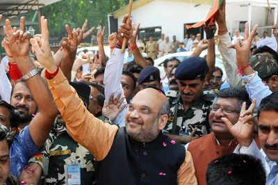 BJP will dominate from Parliament to panchayats: Amit Shah