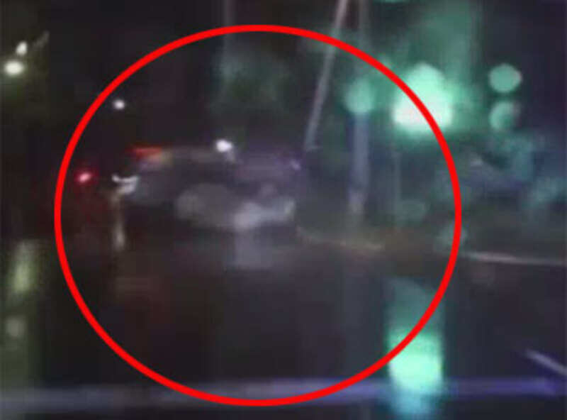 Terrifying car crash caught on camera