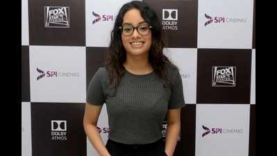 Singer Dhee, looked cool at the premiere of 'X Men: Apocaplypse' at Sathyam cinemas in Chennai
