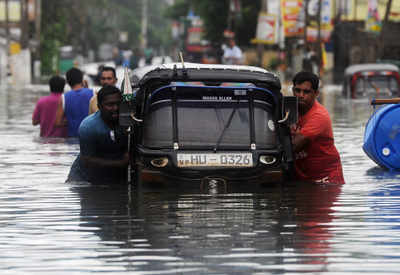 Indian Navy ships with relief material reach Colombo | India News ...