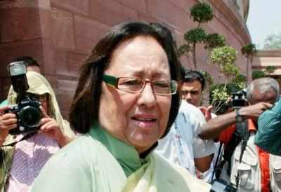 Congress regimes tried to make Muslims captive voters: Najma Heptulla