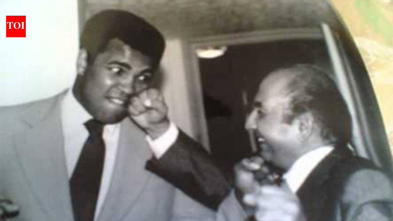 Mohammad Rafi admired legendry boxer Muhammad Ali