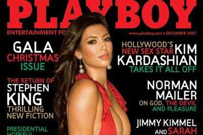 Kim Kardashian: Mom talked me into Playboy shoot