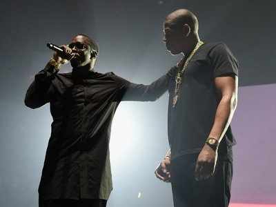 Jay Z's surprise performance at Diddy's concert