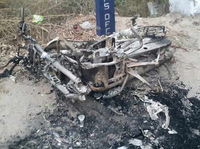 Biker Dies, Friend Injured As Motorcycle Catches Fire In Accident ...