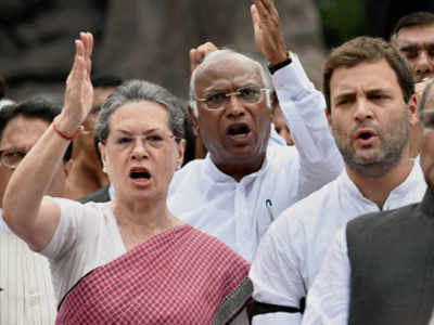 Mocktale: Falling short of MPs, Congress looking for allies to disrupt parliament