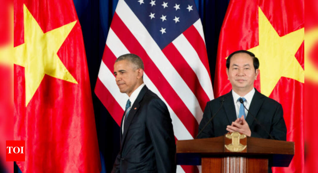 Eye on China, Obama lifts arms embargo on Vietnam Times of India