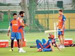 Gujarat Lions practice session