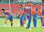 Gujarat Lions practice session