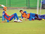 Gujarat Lions practice session