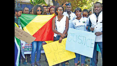 What celebration? At Africa Day event, students cynical about safety assurances