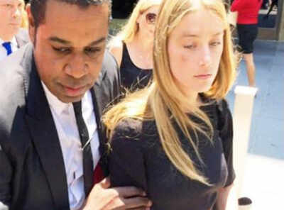 Bruised Amber Heard accused Johnny Depp of domestic violence