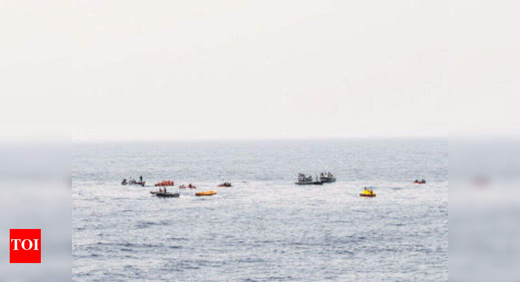 700 migrants feared dead in Mediterranean shipwrecks - Times of India
