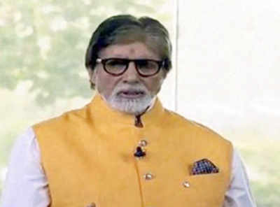 I'm no Big B: Amitabh Bachchan tells girl students at Modi govt event