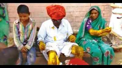 Cohabiting for 50 yrs, couple marries in Udaipur village
