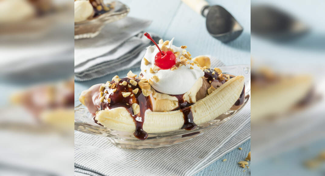 Banana Split Recipe: How to Make Banana Split Recipe | Homemade Banana Split Recipe
