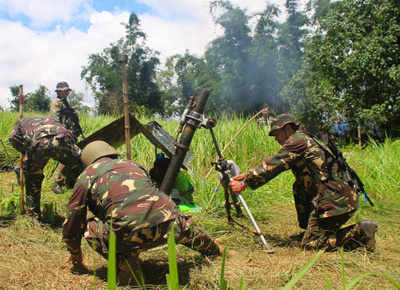 Philippine military says 54 Muslim rebels killed in south