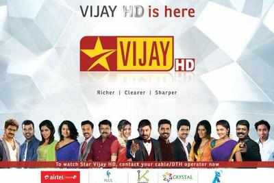Vijay launches HD channel