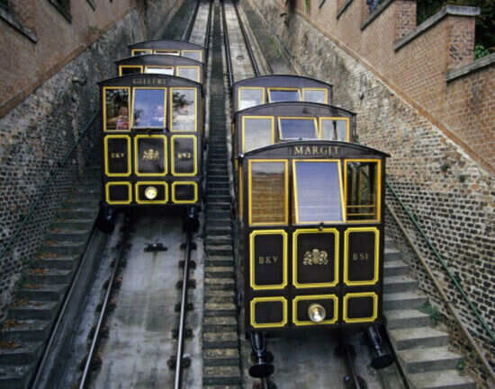 Take a funicular from Buda Hill