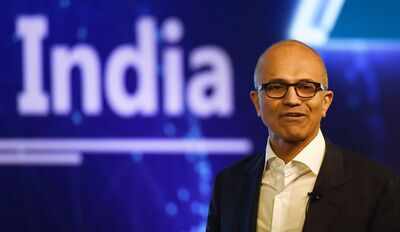 Microsoft CEO Satya Nadella meets PM Narendra Modi