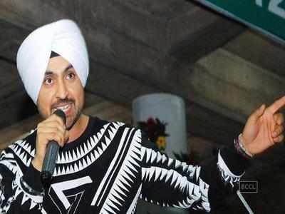 Diljit Dosanjh shoots Punjabi title track with his fans