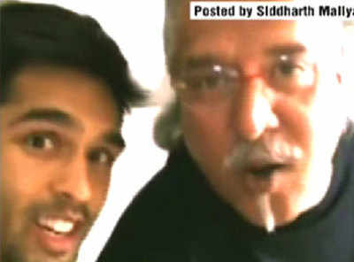 Siddharth posts video of Vijay Mallya watching IPL final from London