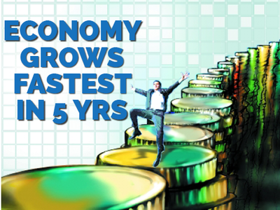 A 5-yr high for Indian economy