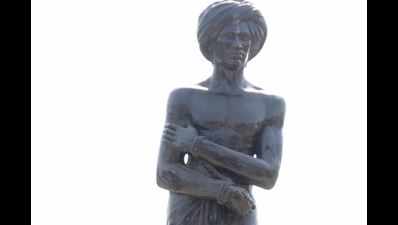 Iconic Birsa Munda statue to be unchained soon