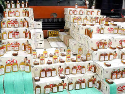 Over 91,000 litres of liquor seized in Bihar in past 2 months