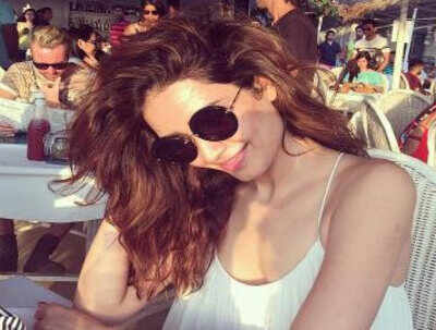 Karishma Tanna offers prayers at Golden Temple