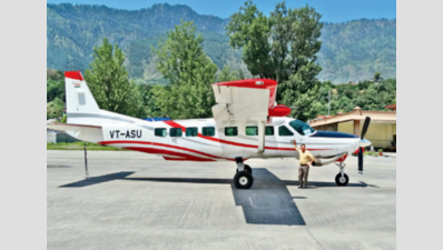 First-ever Kullu-Dharamshala flight takes wings
