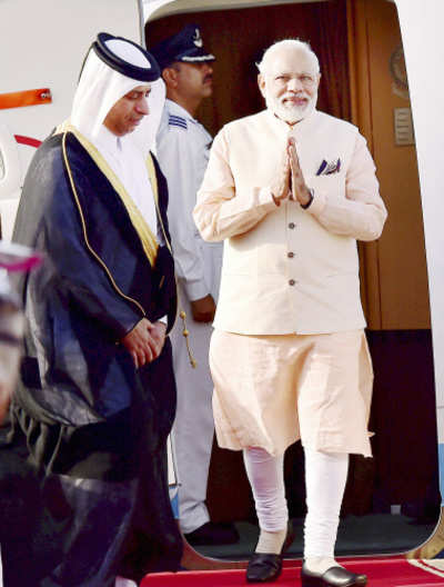 Will take up your problems with Qatar, PM Modi tells beleagured Indian workforce