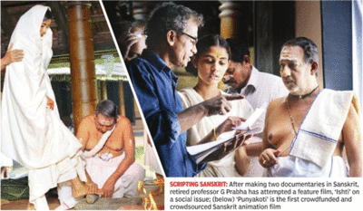 A few filmmakers are making movies in Prakrit, Sanskrit and Saurashtram to keep them from dying